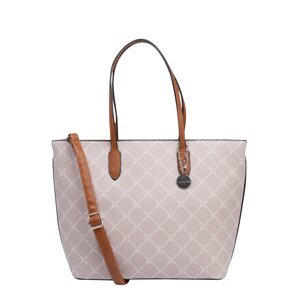 Tamaris Shopper 'Anastasia'  hnedá / tmavošedá / biela