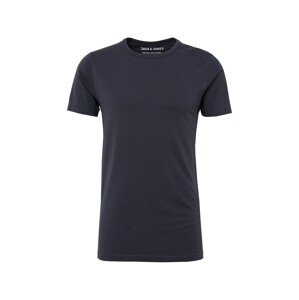 JACK & JONES Tričko  námornícka modrá