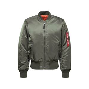 ALPHA INDUSTRIES Prechodná bunda 'MA-1'  olivová