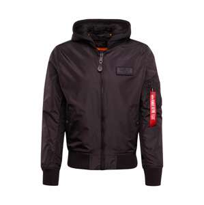 ALPHA INDUSTRIES Prechodná bunda  čierna