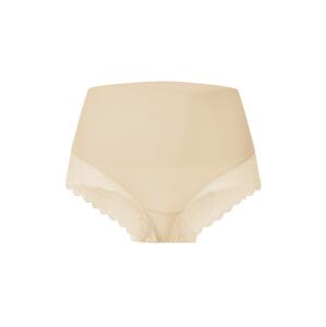 MAGIC Bodyfashion Nohavičky 'Tummy Shaper Lace'  béžová / biela