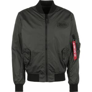 ALPHA INDUSTRIES Prechodná bunda  antracitová / červená / čierna / biela