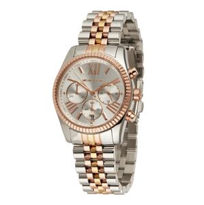 MICHAEL Michael Kors Analógové hodinky 'Lexington'  zlatá / strieborná