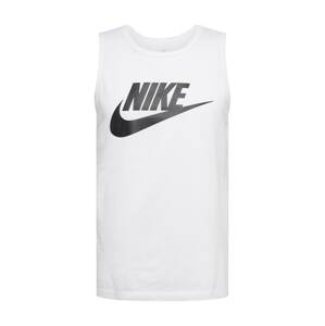 Nike Sportswear Tričko  čierna / biela