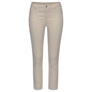 LASCANA Jeggings  piesková / biela