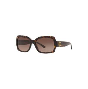 Tory Burch Slnečné okuliare  svetlohnedá / tmavohnedá