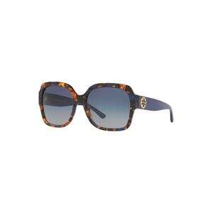 Tory Burch Slnečné okuliare 'TY7140'  modrá / karamelová / čierna