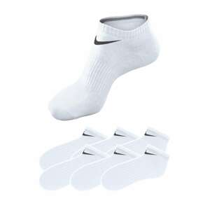 NIKE Športové ponožky  čierna / biela