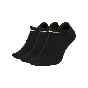 NIKE Športové ponožky  čierna / biela
