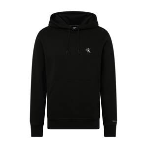 Calvin Klein Jeans Mikina  čierna / biela