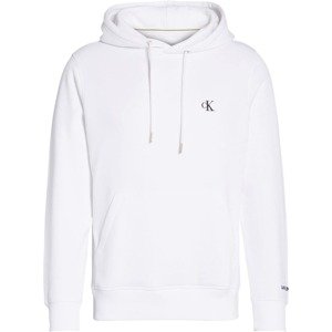 Calvin Klein Jeans Mikina 'Essential'  čierna / biela