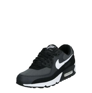 Nike Sportswear Nízke tenisky 'AIR MAX 90'  sivá / čierna / biela