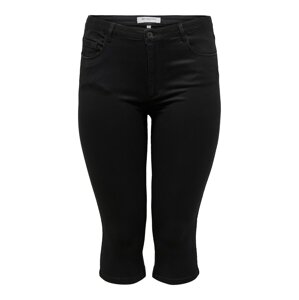 ONLY Carmakoma Džínsy 'Augusta'  čierny denim