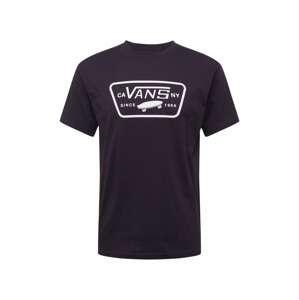 VANS Tričko  čierna / biela