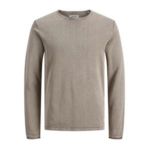 JACK & JONES Sveter 'JJLeo'  tmavobéžová