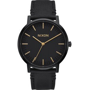 Nixon Analógové hodinky  zlatá / čierna