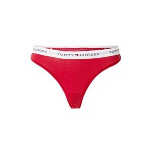 Tommy Hilfiger Underwear Tangá  námornícka modrá / krvavo červená / biela