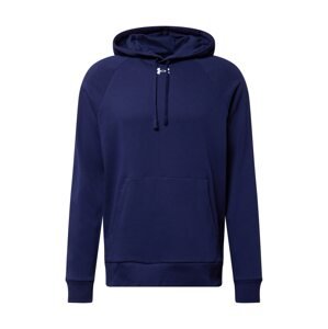 UNDER ARMOUR Športová mikina  tmavomodrá / biela
