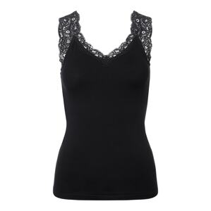 PIECES Top 'PCBarbera'  čierna
