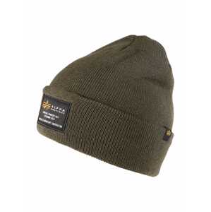 ALPHA INDUSTRIES Čiapky  žltá / kaki / čierna / biela