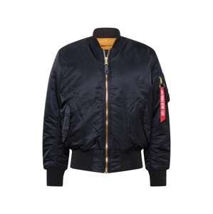 ALPHA INDUSTRIES Prechodná bunda 'MA-1'  čierna
