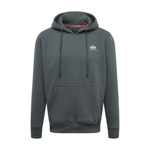 ALPHA INDUSTRIES Sveter  tmavosivá / biela