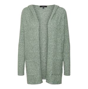 VERO MODA Kardigán 'Doffy'  zelená melírovaná