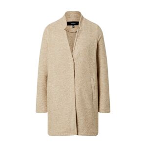 VERO MODA Prechodný kabát 'Katrine'  béžová / biela