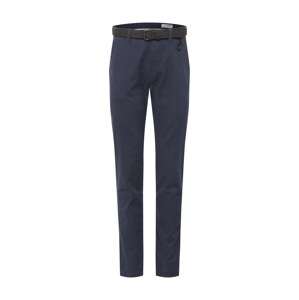 TOM TAILOR DENIM Chino nohavice  námornícka modrá