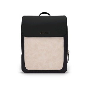Kapten & Son Batoh 'Tromso Cream Black'  krémová / čierna