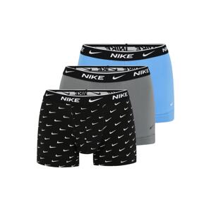 NIKE Športové nohavičky  azúrová / tmavosivá / čierna / biela