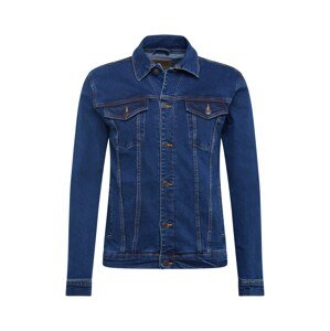 Denim Project Prechodná bunda 'Kash'  tmavomodrá