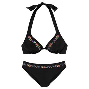BUFFALO Bikiny 'Flori'  zmiešané farby / čierna