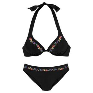 BUFFALO Bikiny 'Flori'  zmiešané farby / čierna