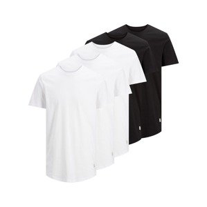 JACK & JONES Tričko 'Noa'  čierna / biela