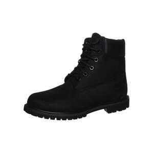 TIMBERLAND Šnurovacie čižmy 'Premium'  čierna