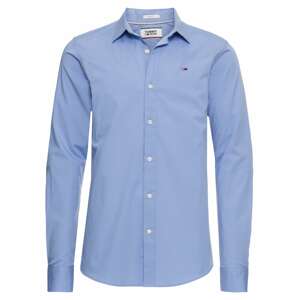 Tommy Jeans Košeľa  svetlomodrá / krvavo červená / biela