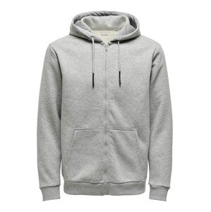 Only & Sons Tepláková bunda 'Ceres'  sivá