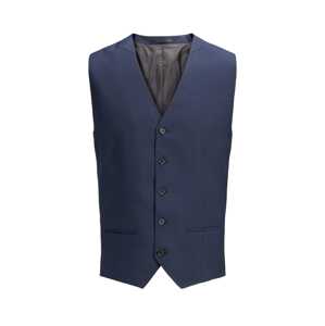 JACK & JONES Vesta k obleku  tmavomodrá