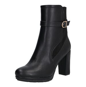 ABOUT YOU Členkové čižmy 'Sila Shoe'  zlatá / čierna