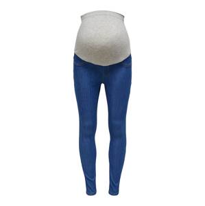 Only Maternity Jeggings 'Rain'  modrá denim / biela