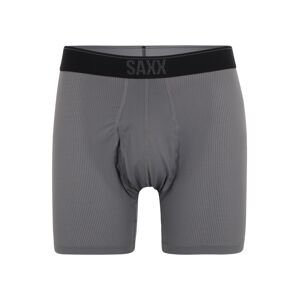 SAXX Boxerky 'QUEST'  sivá / čierna