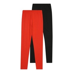 Urban Classics Legíny  ohnivo červená / čierna