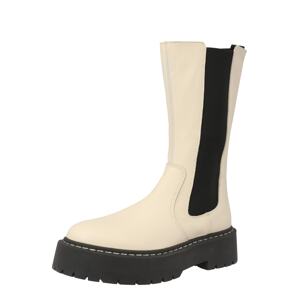 STEVE MADDEN Chelsea čižmy 'VIVIANNE'  nebielená / čierna