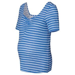 Esprit Maternity Tričko  dymovo modrá / biela