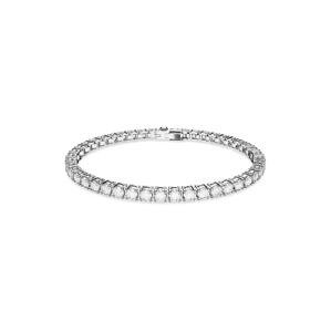 Swarovski Náramok 'Matrix Tennis bracelet'  strieborná / priehľadná