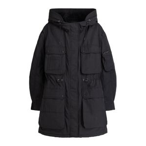 Bershka Prechodná parka  čierna
