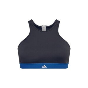 ADIDAS SPORTSWEAR Športová podprsenka 'VARSITY'  modrá / čierna / biela
