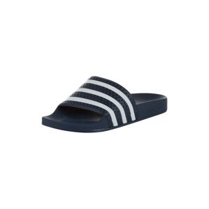 ADIDAS ORIGINALS Šľapky 'Adilette'  námornícka modrá / tmavomodrá / biela