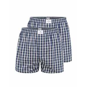 TOM TAILOR Boxerky  modrá / tmavomodrá / sivá / biela